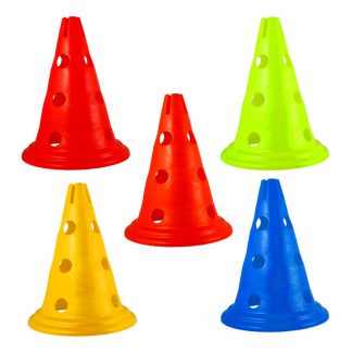 Training Hole Cone Traffic Safety Cones 30cm Red