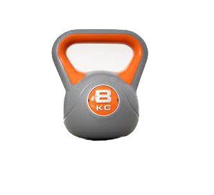 plastic KETTLEBELL 8KG