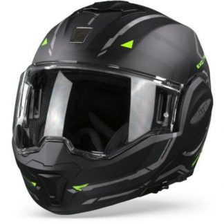 EXO-TECH SQUARE Matt Black-neon Yellow L