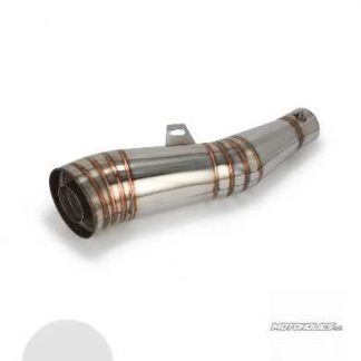 JFG RACING GP- Inlet S Type Exhaust Muffler Vent Motorcycle Street Bike