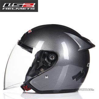 LS2 OF508 Half face helmet - Grey - L
