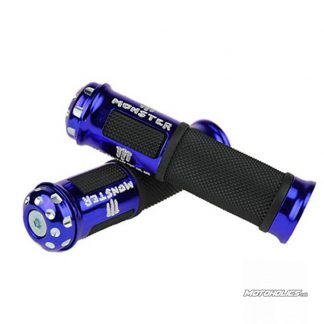 Monster Handelbar Grips- Blue