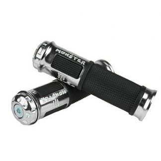Monster Handelbar Grips- Silver