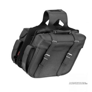 River Road Zip-Off Large Slant Saddlebags - Classic