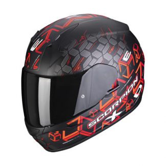 SCORPION EXO-390 CUBE Matt Black-Red XL