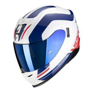 SCORPION EXO-520 AIR LEMANS White-Blue-Red