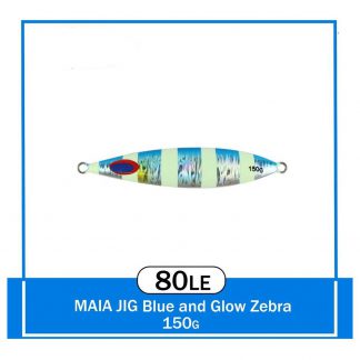 maia JIG BLUE AND GLOW ZEBRA
