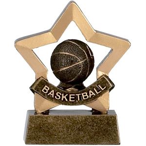 Mini Star Basketball Trophy