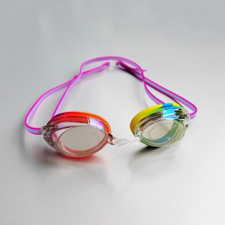 Speedo Model Mirrored Vanquisher Mirrors lenses Rainbow