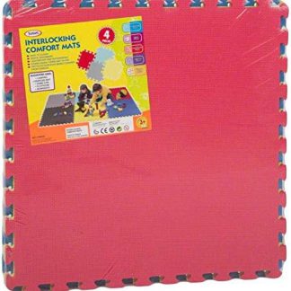 Protective Floor Rubber Mat - 4 Pieces