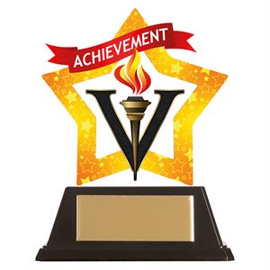Mini-Star Achievement Acrylic Plaque