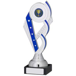 Multi-Sport Silver & Blue Trophy
