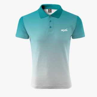 Hexa Alpha Polo Turq/Wht,1200591