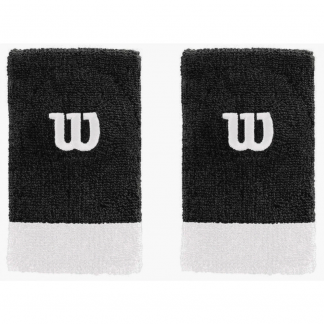 Extra Wide W Wristband Bk/Wh/Wh Osfa - WRA733519