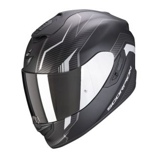 SCORPION EXO-1400 AIR FORTUNA Matt Black-Silver- XXL