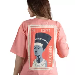 Hexa Comfy Oversize T-Shirt 1100333 Smo/Ros