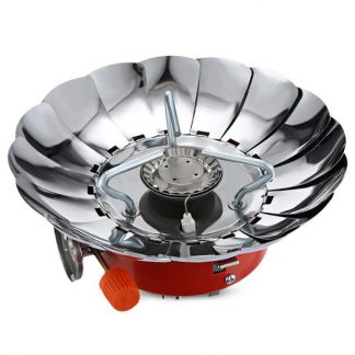 windproof camping stove بوتاجاز بدروة هواء للتخييم والرحلات