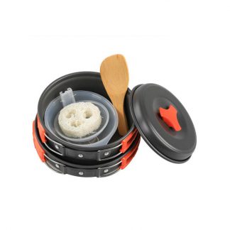 أدوات طهي خفيفة الوزن Camping cooking set , For 1-2 person