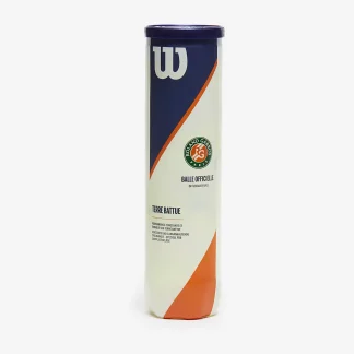 Wilson Roland Garros Clay Court Tennis Balls (4 Ball Tube)