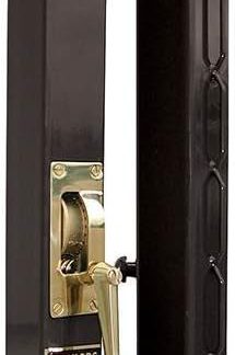 Edwards Wimbledon 3 Inch Square Tennis Posts (Black)