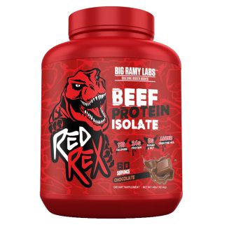 Big Ramy Labs Red Rex Beef Protein Isolate-60Serv.-1814G.-Chocolate