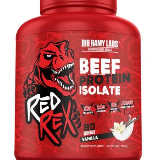 Big Ramy Labs Red Rex Beef Protein Isolate-60Serv.-1814G.-Vanilla