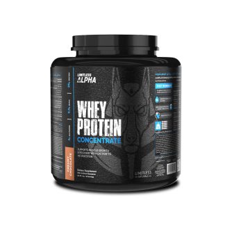 Limitless Alpha Whey Protein Concentrate-30Serv.-1KG.-Creamy Chocolate