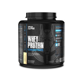 Limitless Alpha Whey Protein Concentrate-30Serv.-1KG.-Vanilla