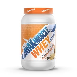 Max Muscle Max Whey-30Serv.-1000G-French Vanilla