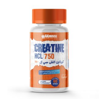 Max Muscle Creatine HCL 750-60Serv.-60Capsules