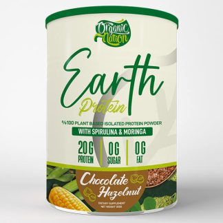 Organic Nation Earth Protein-10Serv.-350G.-Chocolate Hazelnut