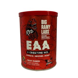 Big Ramy Labs Red Rex EAA+Creatine HCL-30Serv.-429G.-Fruit Punch