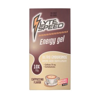 Building Blox Lyte Speed Energy gel ultra endurance -10Serv-70MG-Cappuccino