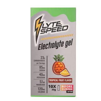 Building Blox Lyte Speed Electrolyte Gel 10Serv.-300G.-Tropical Fruit Flavor