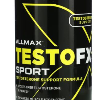 Allmax Testo Fx Sport Testosterone Support Formula-20Serv.-80Capsules