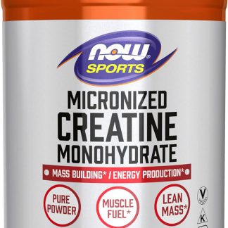Now Sports Micronized Creatine Monohydrate-119Serv.- 500G.-Unflavored