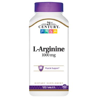 Century 21th Dietary Supplements L-Arginine