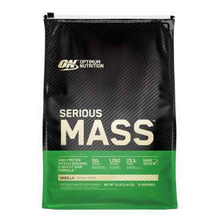 Optimum Nutrition Serious Mass-16Serv.-5.4KG-Vanilla