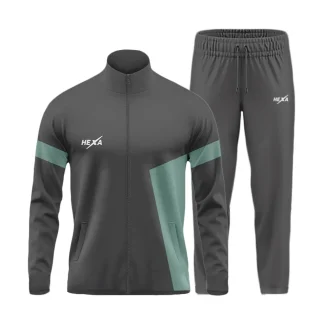 Hexa Apex Tracksuit Gry/Mint 7100455