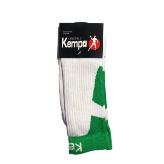 Kempa Sports Socks Wht/Grn 03024