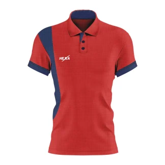 Hexa Curve Polo RED/BLU 1200343