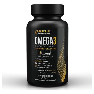 Self Omninutrition Omega3 high Purity Fish Oil Epa 540MG+Dha 360Mg-20Serv-60Capsules
