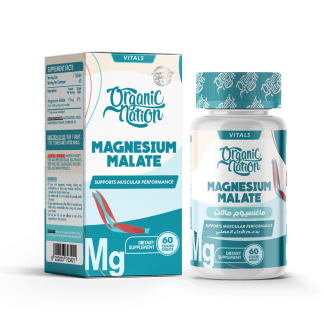 Organic Nation Magnesium Malate - 60Tablets