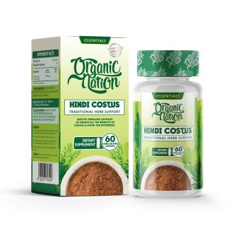 Organic Nation Hindi Costus-30Servings-60 Capsules