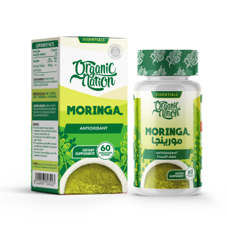 Organic Nation Moringa Oleifera-60Servings-60 Capsules
