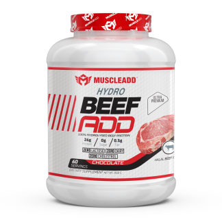 Muscle Add Hydro Beef Add 100% Hydrolyzed Beef Protein-60Serv.-1960G.-Chocolate