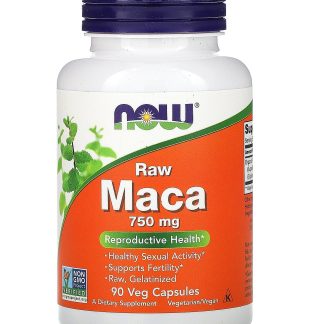 Now Foods Raw Maca 750Mg-90Serv.-90Veg Capsules