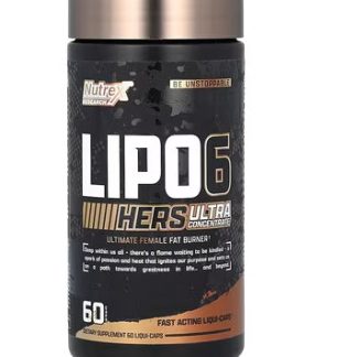 Nutrex Research Lipo 6 Black Hers Ultra Concentrate-60Serv.-60Caps.