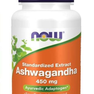 Now Foods Standardized Extract Ashwaganda 450mg-90Serv.-90Veg Caps.