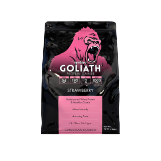 Syntrax Goliath Protein Gainer-41Serv.-5.44KG-Strawberry